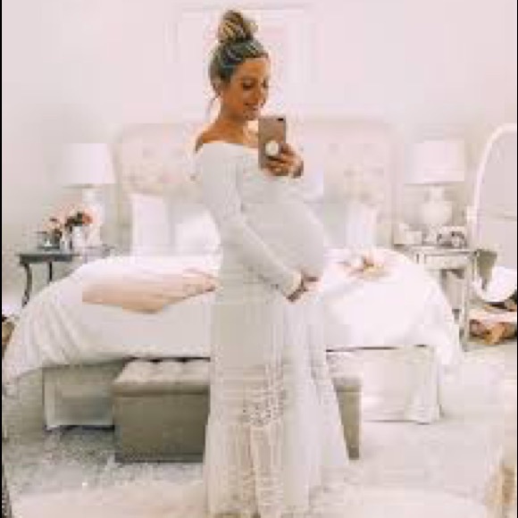 Earth Angel lace maxi dress NWOT - Picture 8 of 8